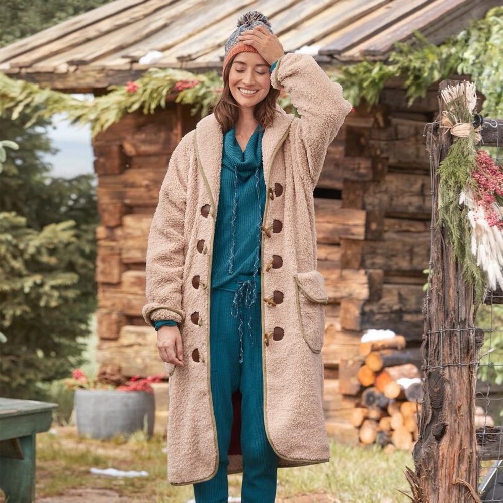 Sundance Gingerbread Coat NWOT